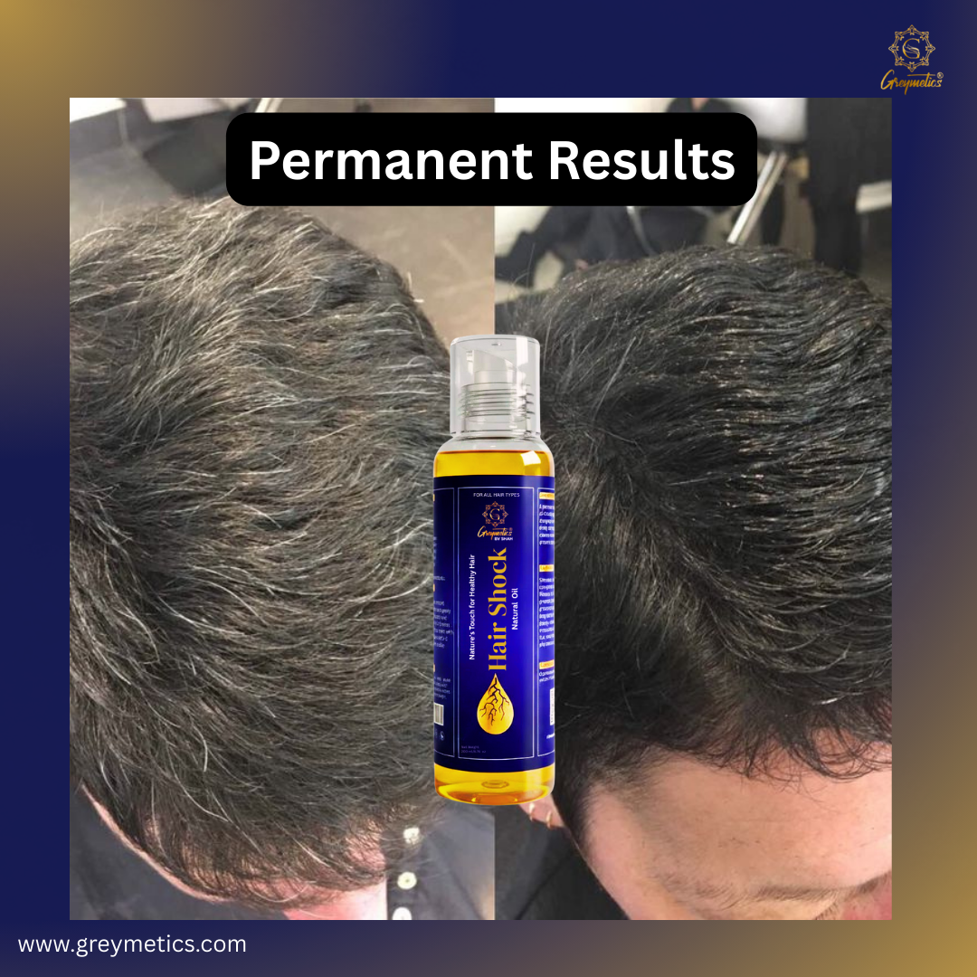 Hairshock Natural Hair Oil, Blend of 13+ Natural Herbs and Cold Press Oils