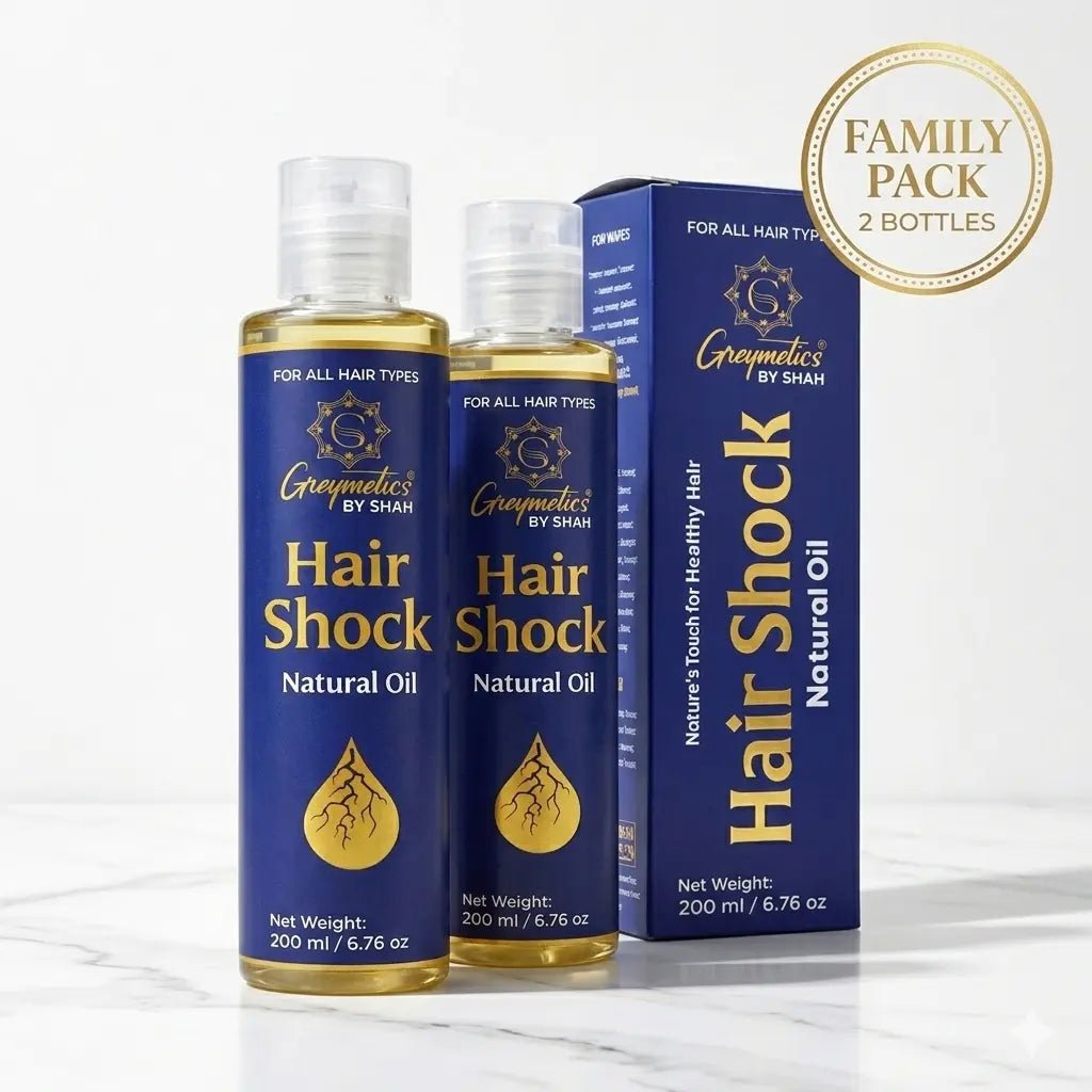 Hairshock Natural Hair Oil - 2 - Greymetics By Shah